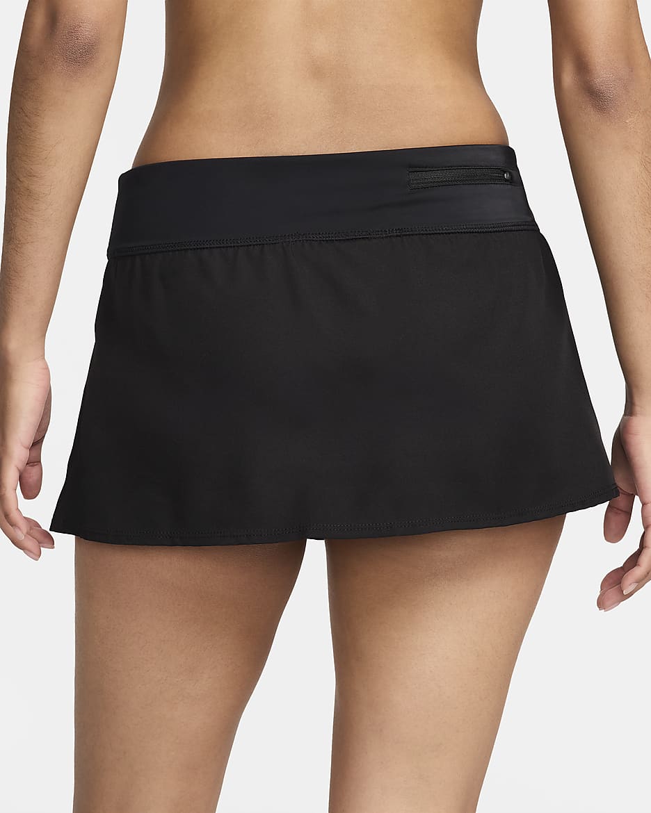 Nike swim skirted bottoms hotsell